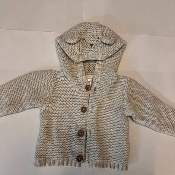 Carter's Other - Carter’s Bear Cardigan for baby Sz 9 mon
